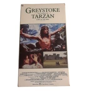 Greystone the legend of Tarzan Lord of the Apes VHS tape